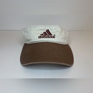 Adidas Y2K Cream and Brown‎ Sports Visor